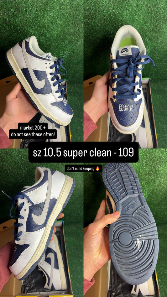 Dunk Low SB Huf NYC Size 10.5