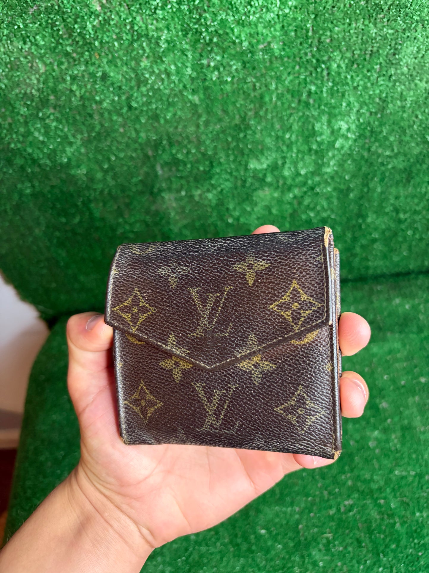 Louis Vuitton LV Monogram Compact Wallet - Vintage