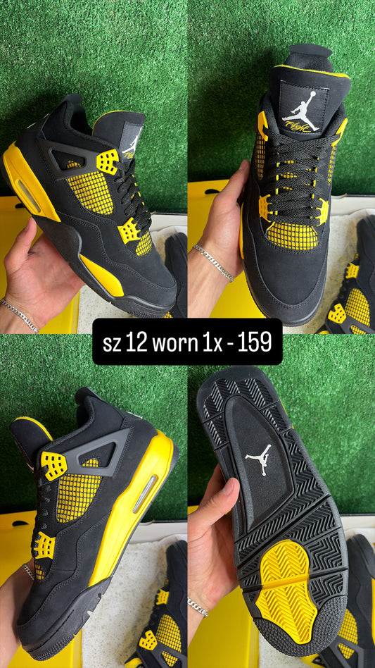 Jordan 4 Thunder Size 12
