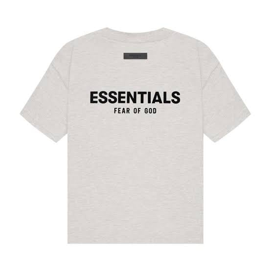 Essentials Fear of God T-Shirt Light Oatmeal (Fit big)