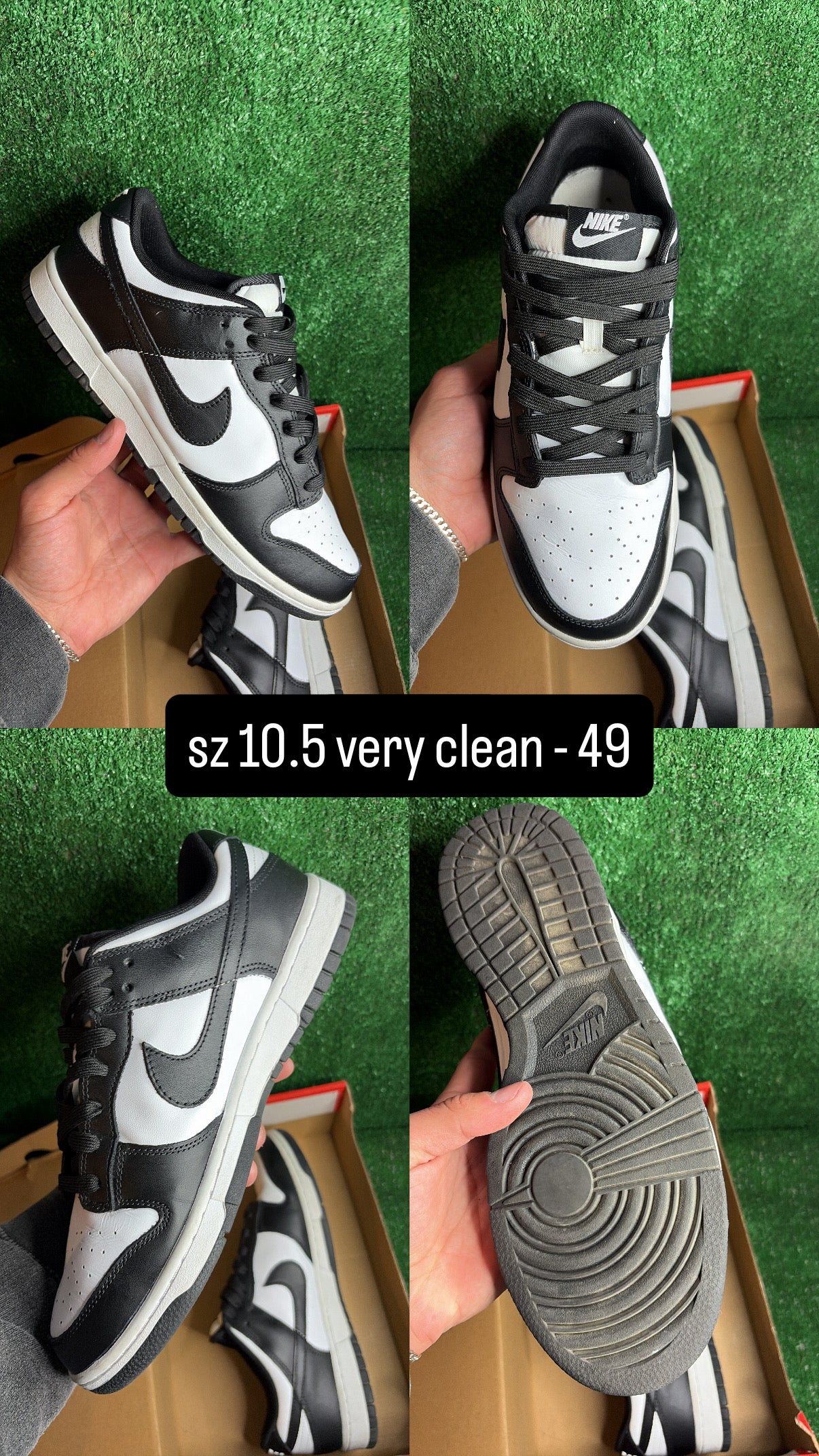 Dunk Low Panda Size 10.5