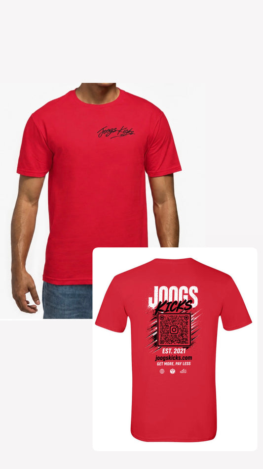 Joogs Kicks Red T-Shirt
