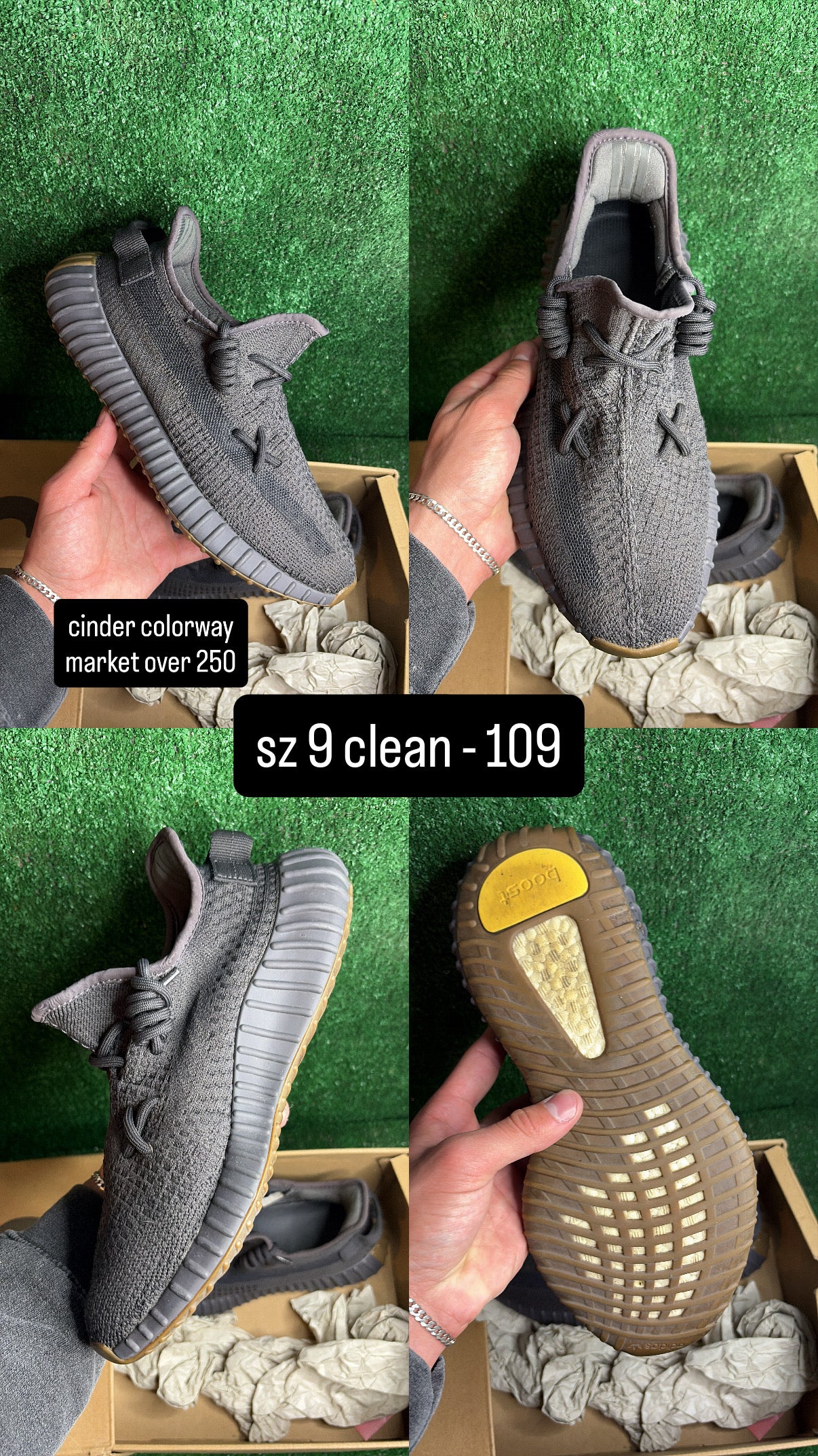 Yeezy 350 Cinder Size 9