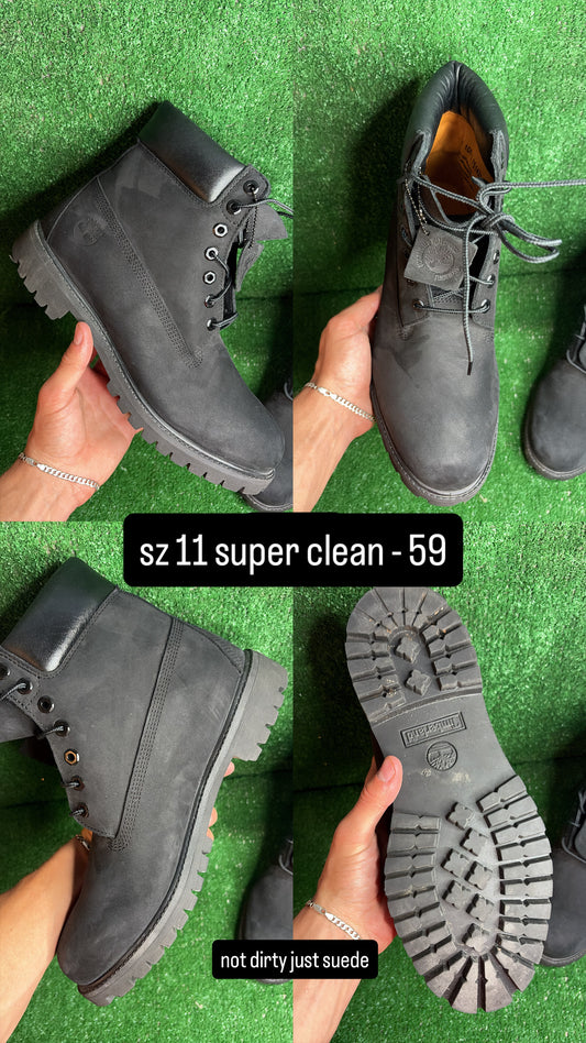 Timberland Boot Black Size 11