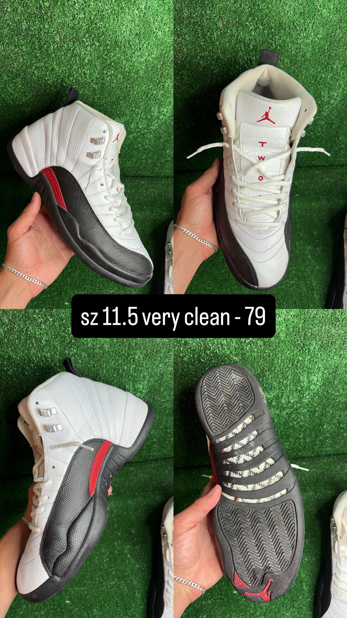 Jordan 12 Taxi Flip Size 11.5