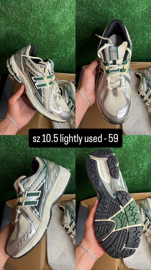 New Balance 1906r Pine Green Metallic Silver Size 10.5