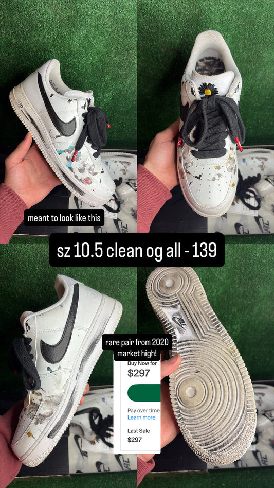 Air Force 1 Low G Dragon Para-Noise 2.0 White Size 10.5 (2020)