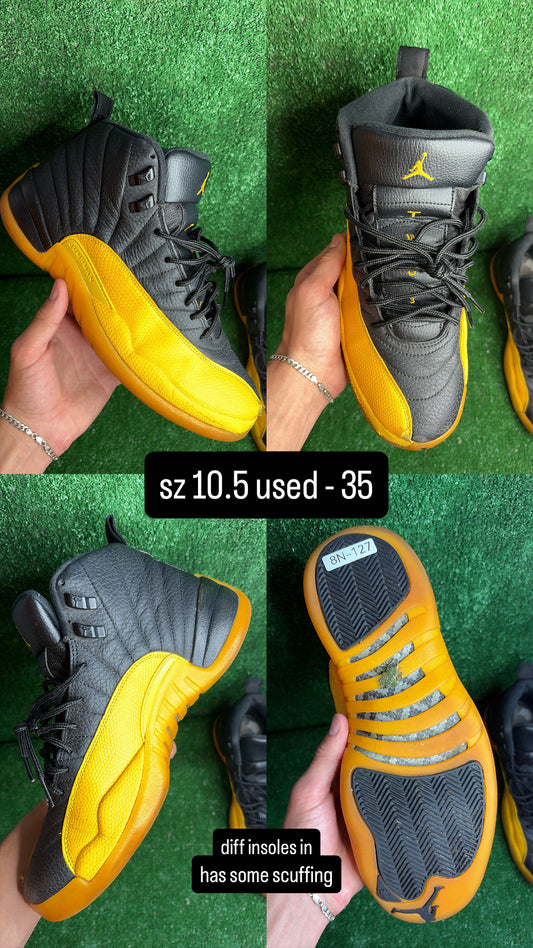 Jordan 12 University Gold Size 10.5