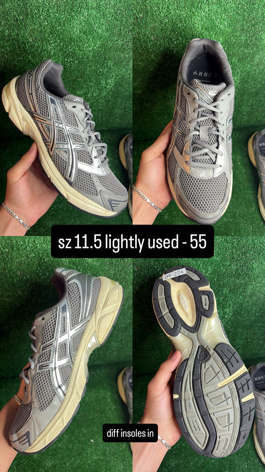 Asics Gel 1130 Grey Silver Size 11.5