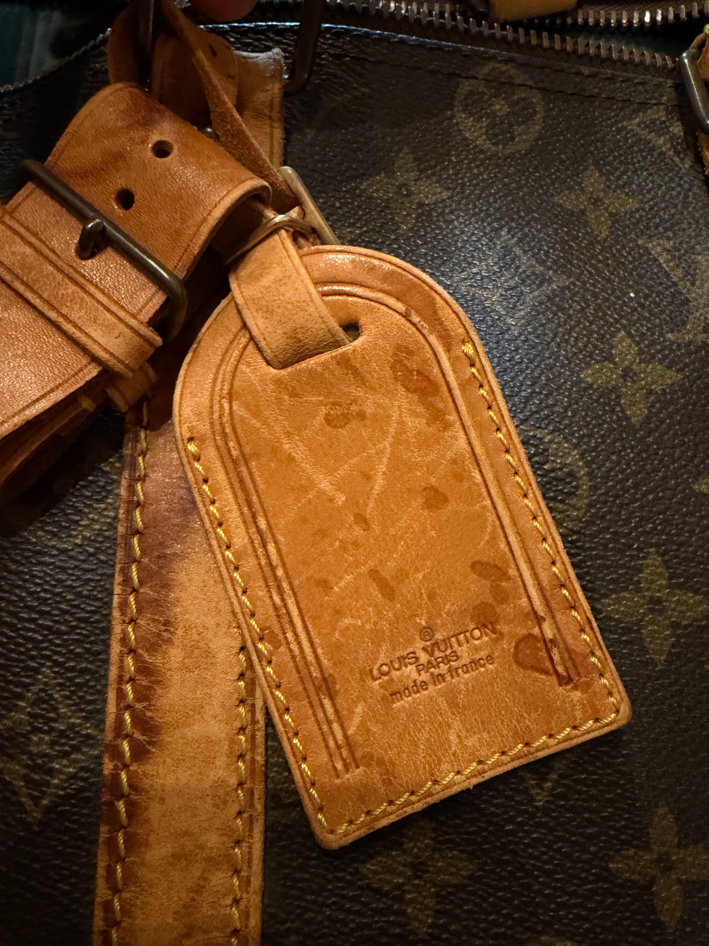 Louis Vuitton LV Monogram Keepall 50 Vintage