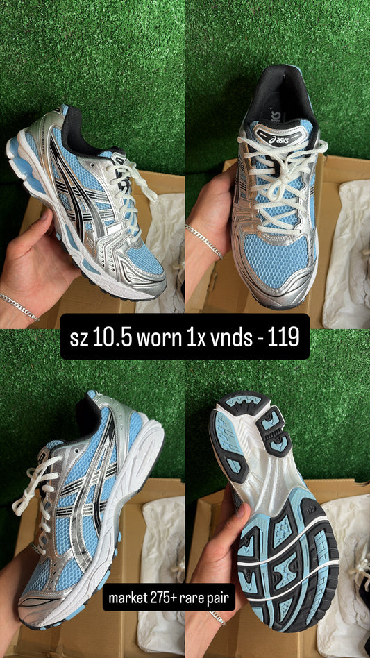 Asics Gel Kayano 14 Arctic Sky Size 10.5