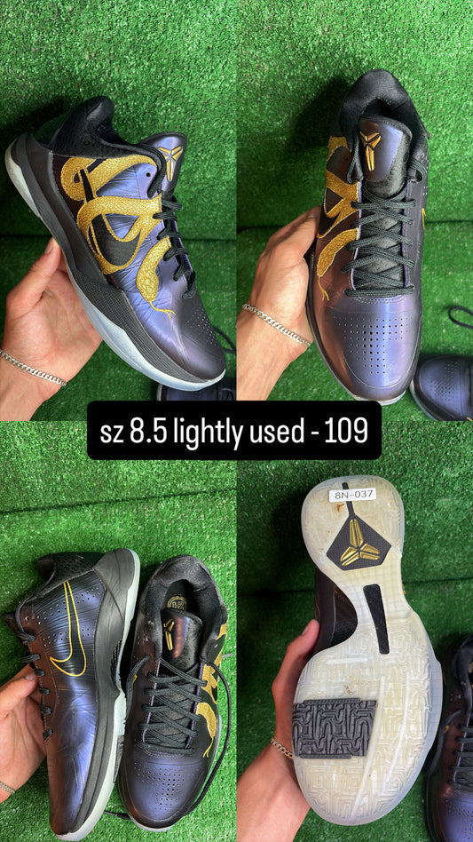 Kobe 5 Protro Eggplant Size 8.5