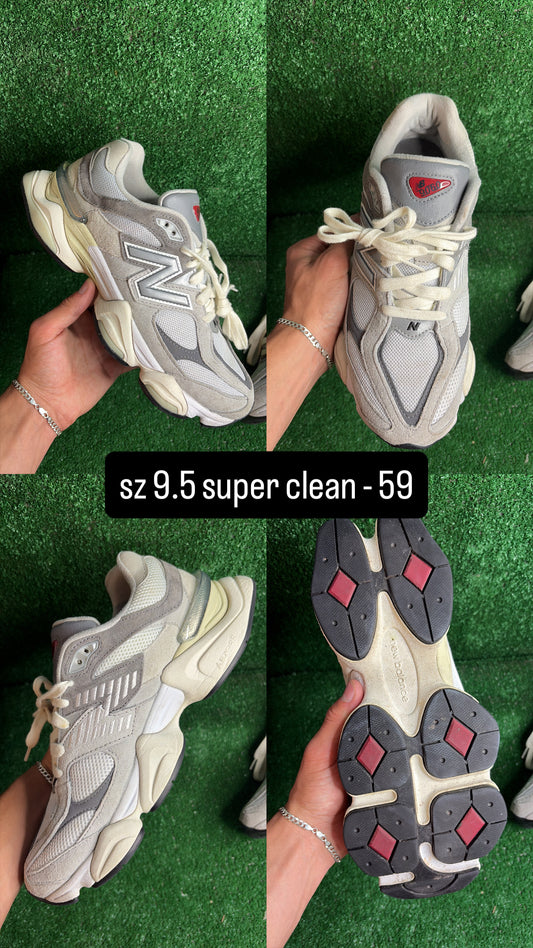 New Balance 9060 Raincloud Grey Size 9.5