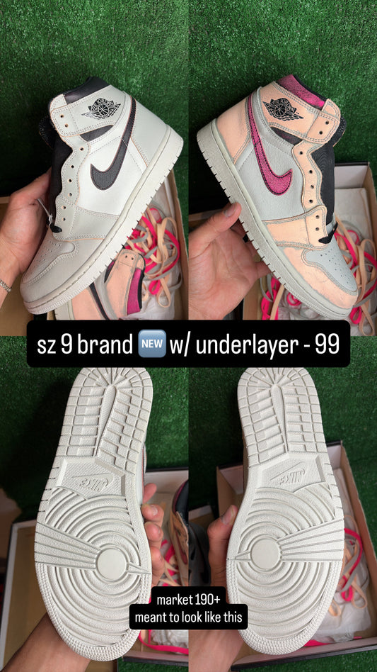 Jordan 1 High NYC To Paris Size 9