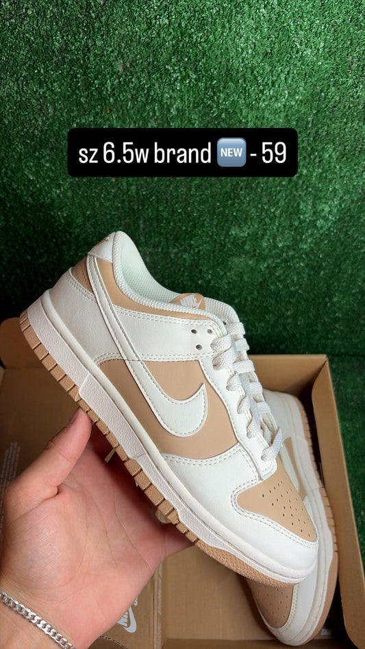 Nike Dunk Low Beige Cream Size 5m (6.5w)