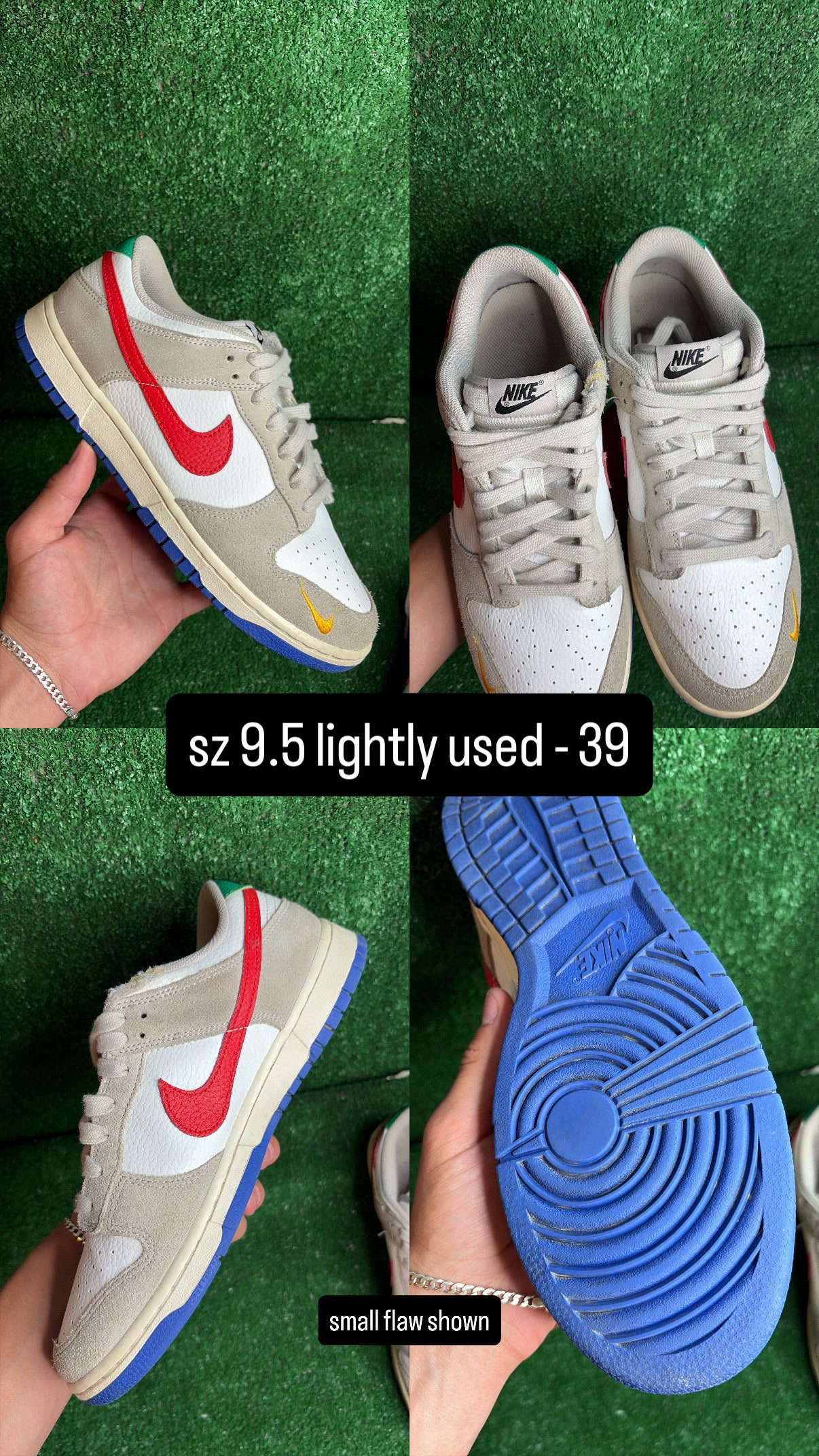 Nike Dunk Low Light Iron Ore 2022 Size 9.5
