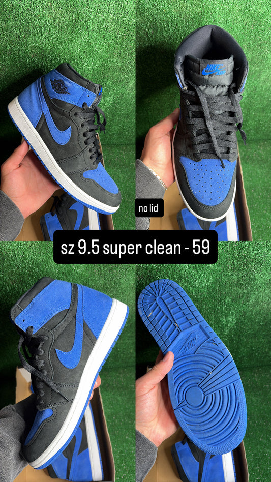 Jordan 1 Royal Reimagined Size 9.5