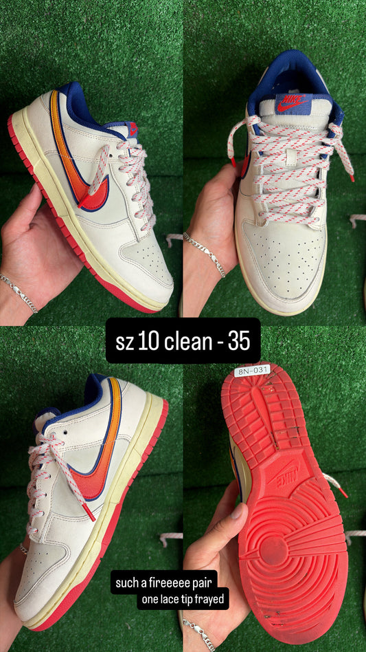 Nike Dunk Low Lettering Size 10