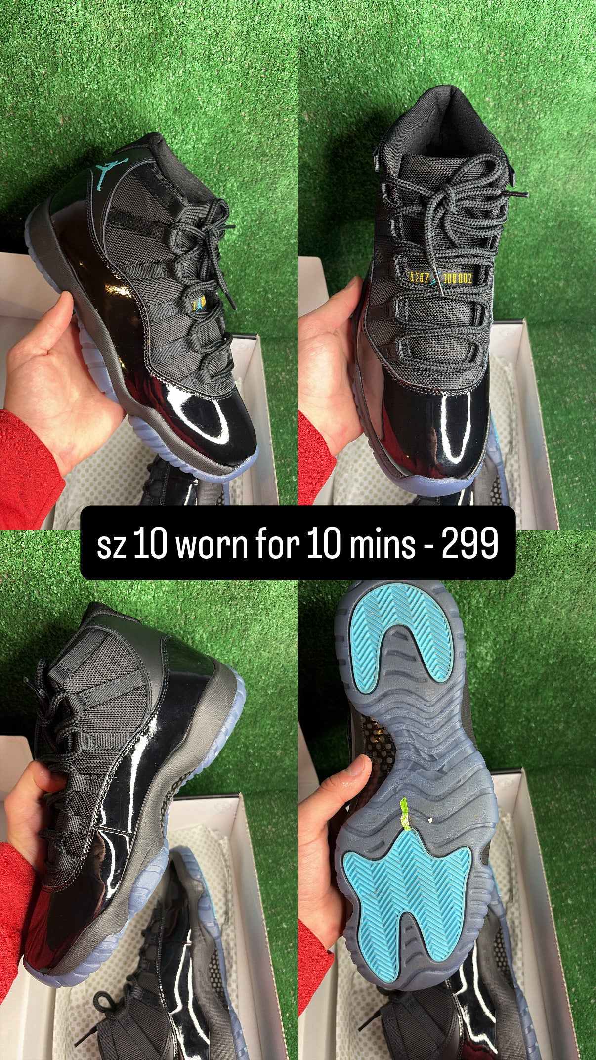Jordan 11 Gamma Size 10