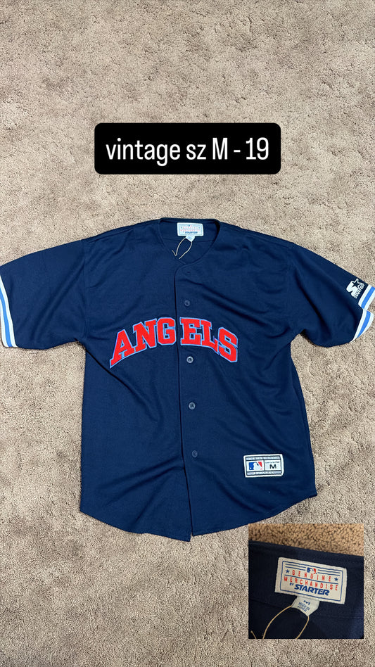 Vintage Angels Jersey Size Medium