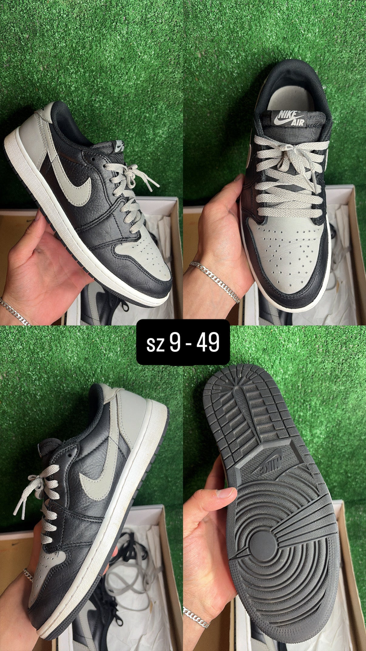 Jordan 1 Low Shadow Size 9