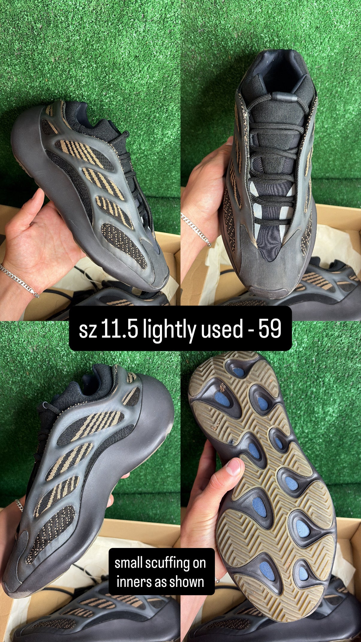 Yeezy 700 Clay Brown Size 11.5