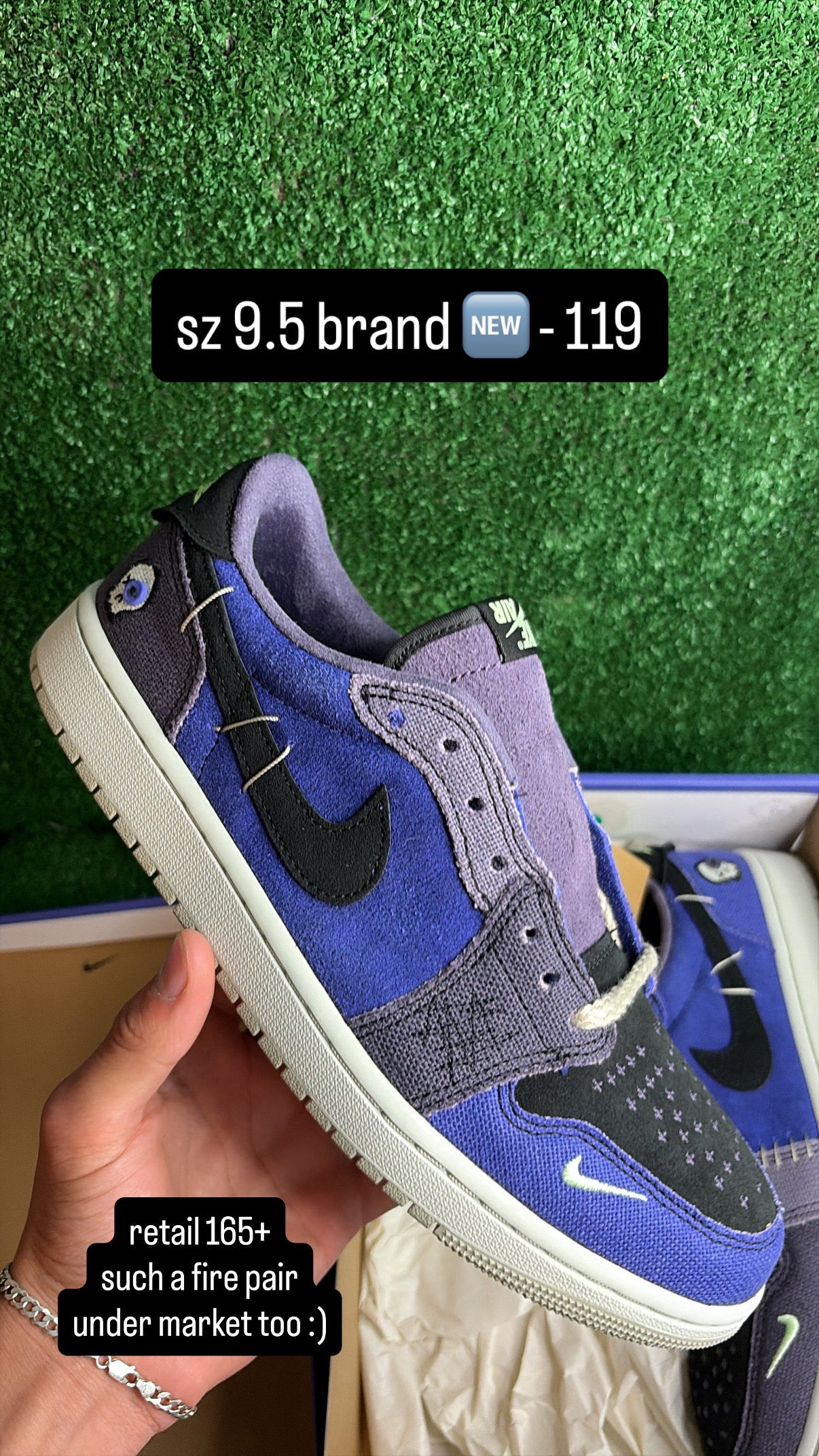 Jordan 1 Low Voodoo Size 9.5