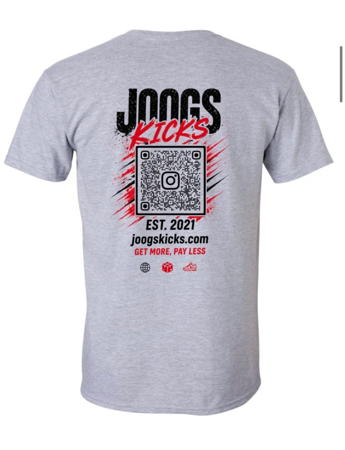 Joogs Kicks Grey T-shirt