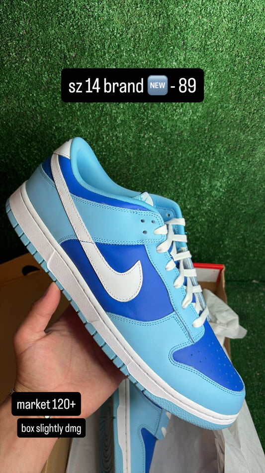 Nike Dunk Low Argon Size 14