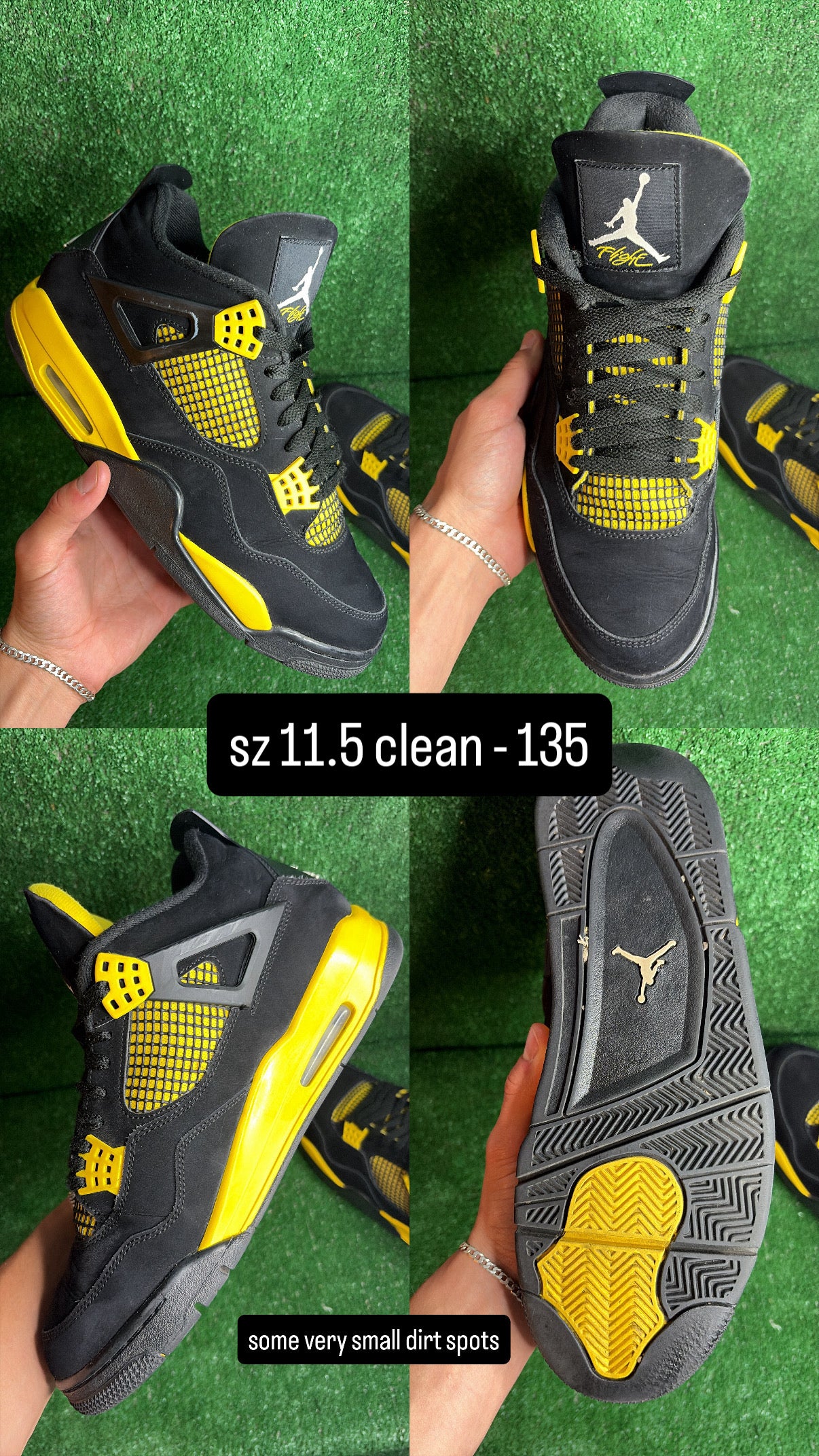 Jordan 4 Thunder Size 11.5