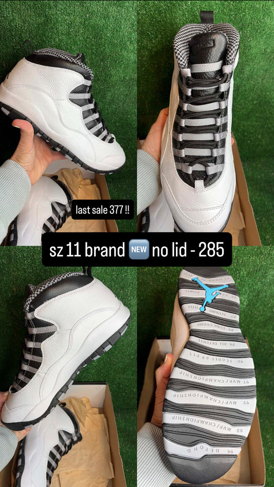 Jordan 10 Steel Size 11