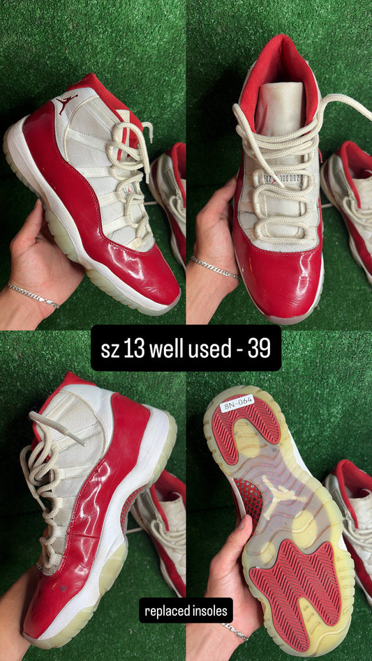 Jordan 11 Cherry Size 13
