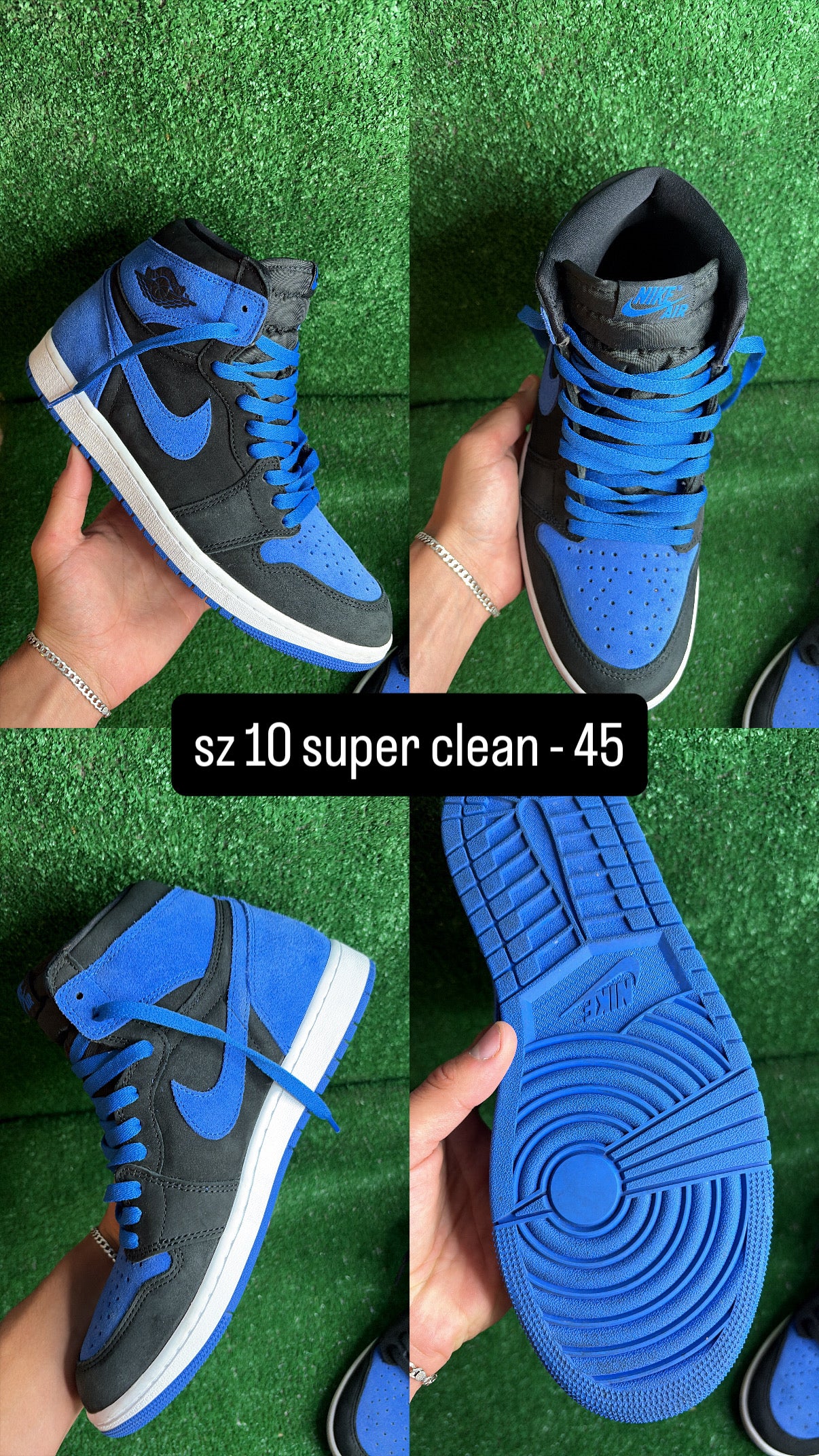 Jordan 1 Royal Reimagined Size 10