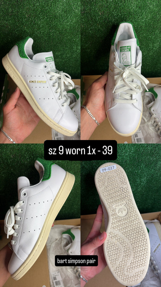 Adidas Stan Smith Homer Simpson Size 9
