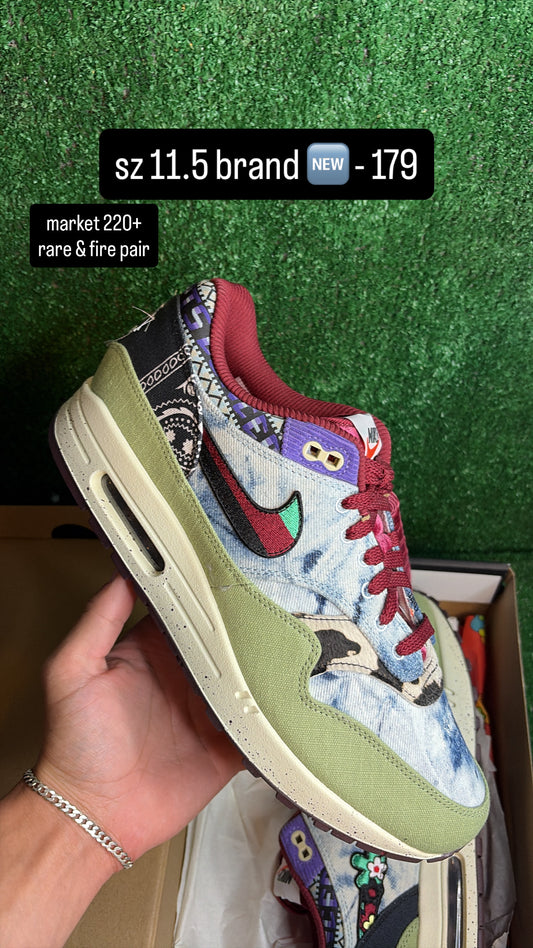Nike Air Max 1 SP Concepts Mellow Size 11.5