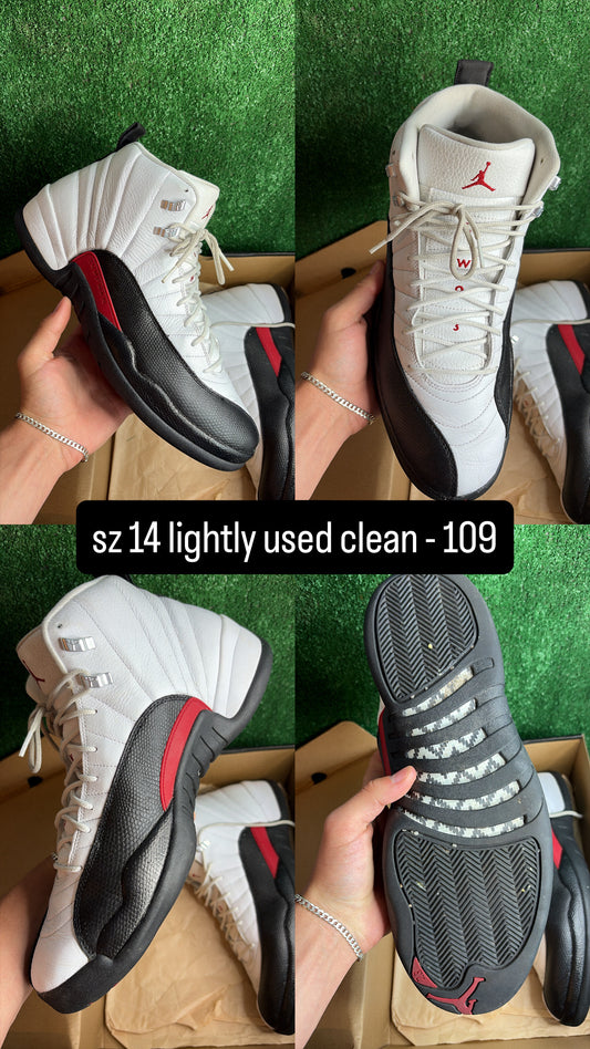 Jordan 12 Taxi Flip Size 14