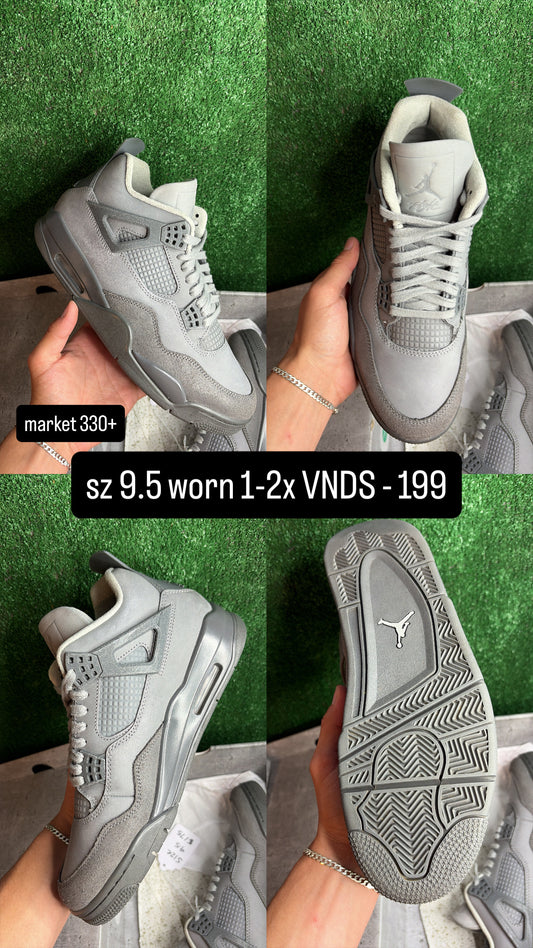 Jordan 4 Wet Cement Size 9.5