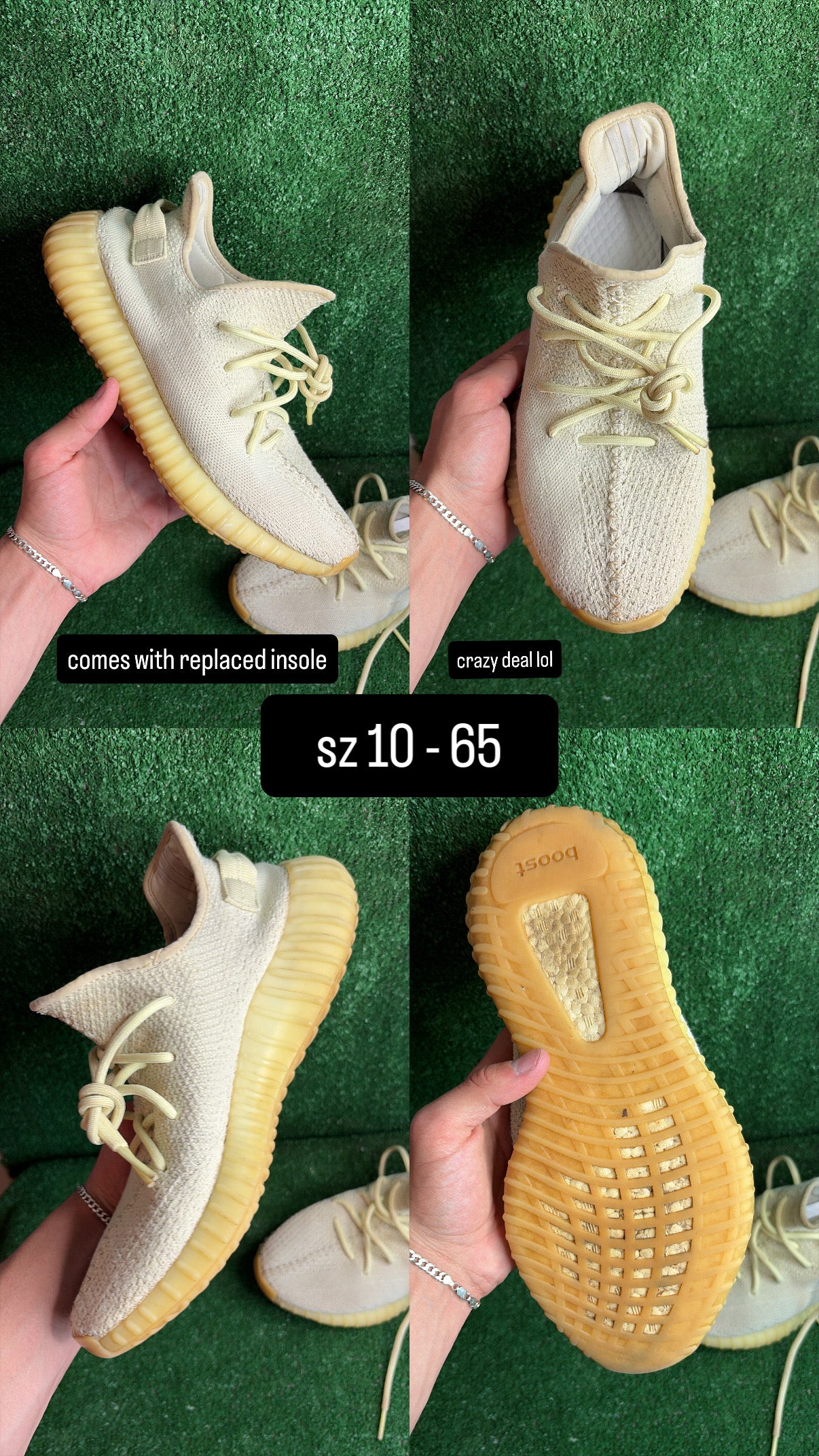 Yeezy 350 Butter Size 10