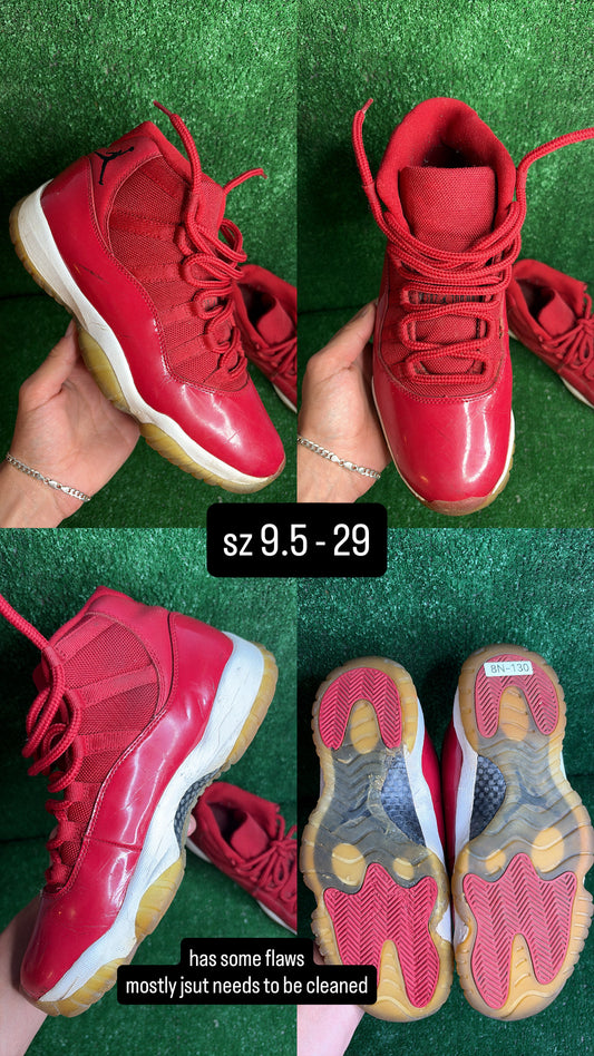 Jordan 11 Win Like 96 Size 9.5