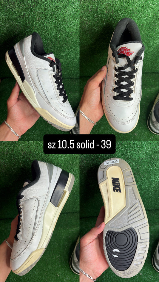 Jordan 2 Low Cement Grey Size 10.5