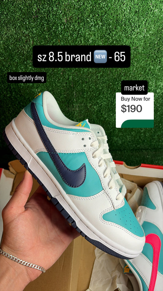 Nike Dunk Low Dusty Cactus Size 8.5