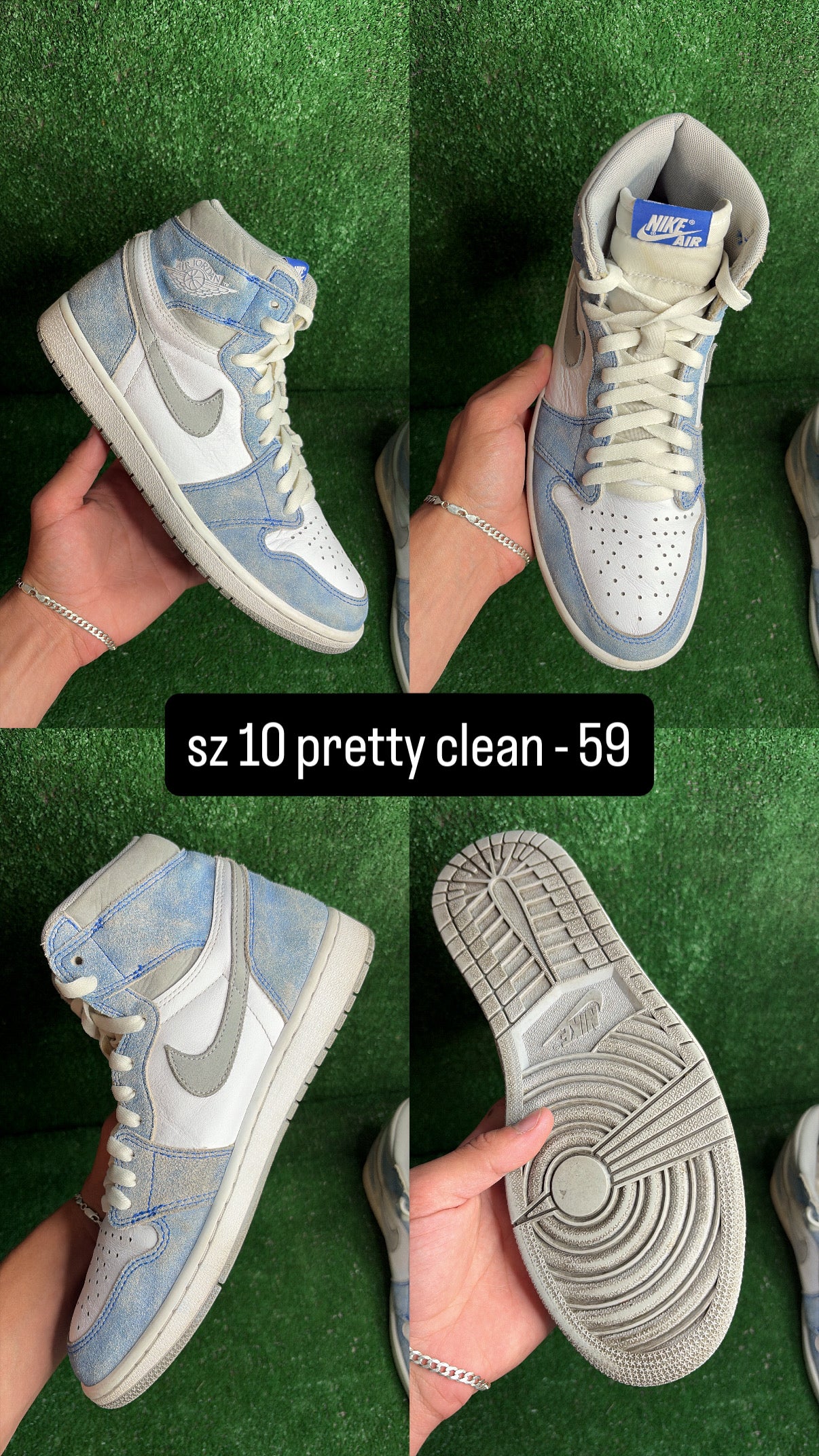 Jordan 1 High Hyper Royal Size 10