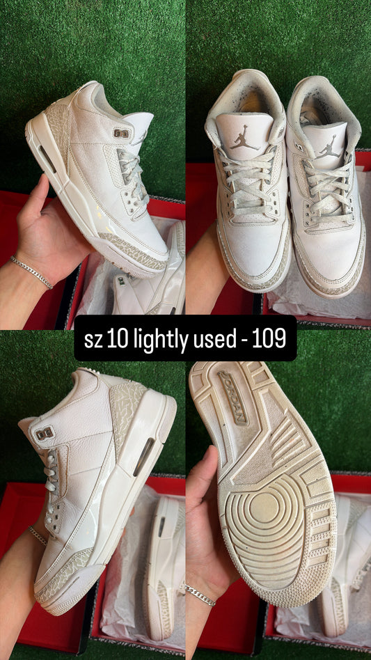 Jordan 3 Pure Money Size 10