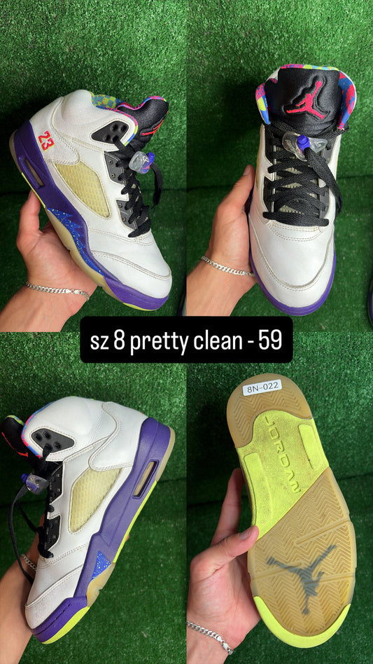 Jordan 5 Bel Air Size 8
