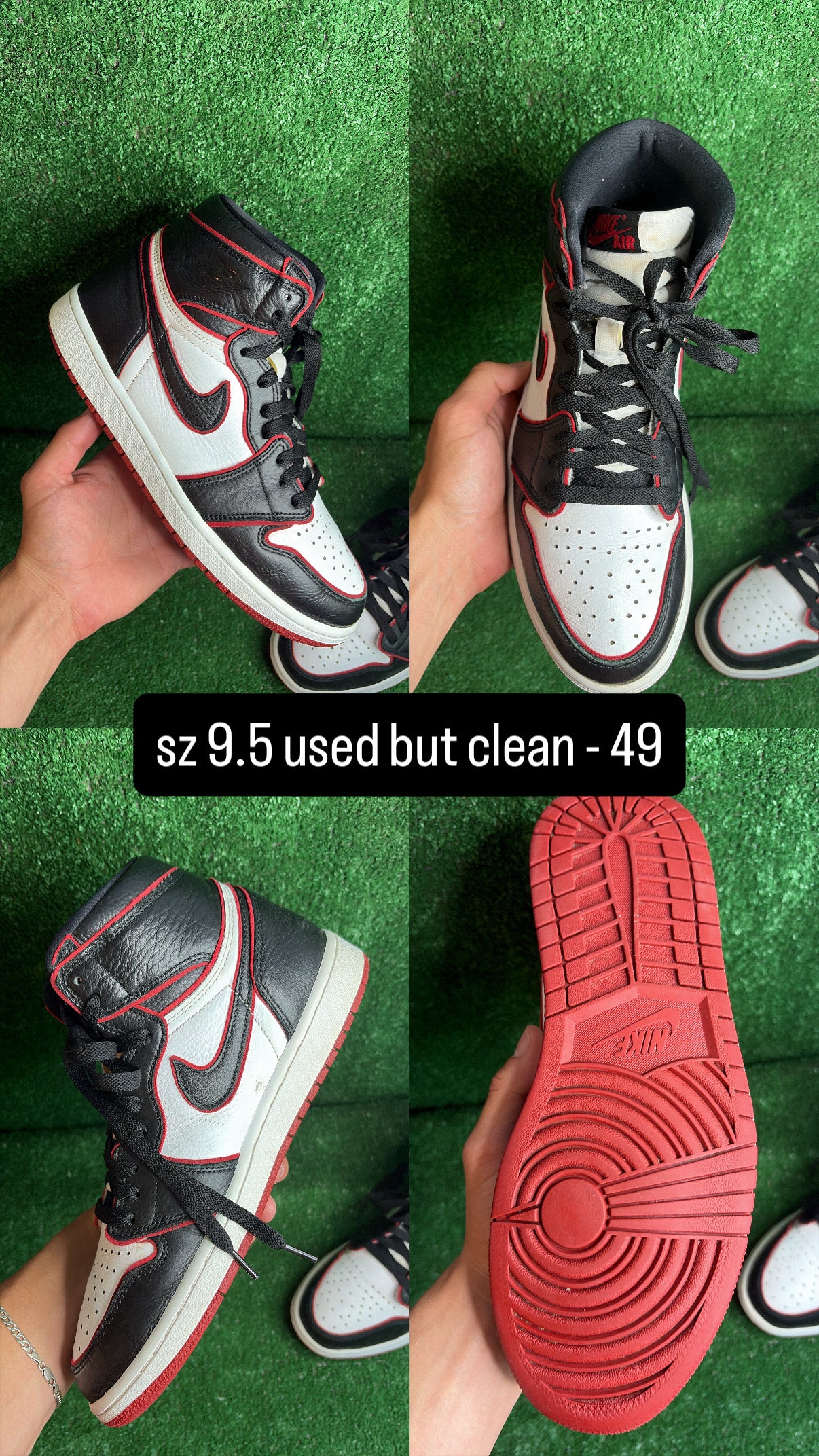 Jordan 1 High Bloodline Size 9.5