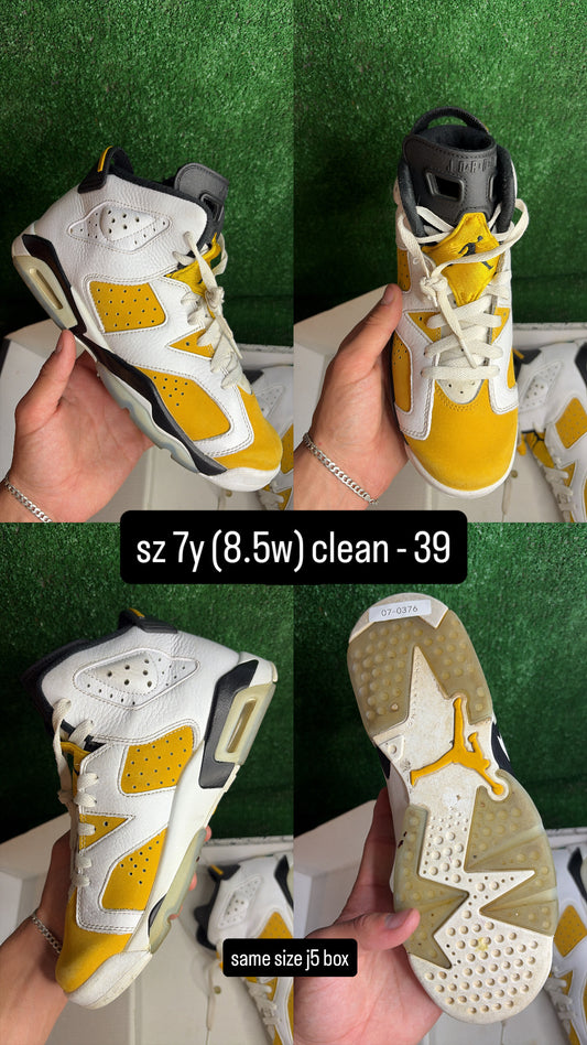 Jordan 6 Ochre Size 7y (8.5w)