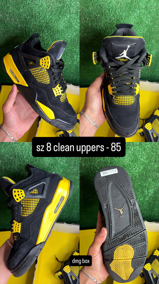 Jordan 4 Thunder Size 8