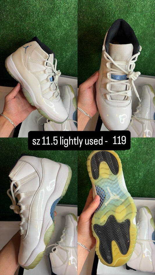 Jordan 11 Legend Blue Size 11.5