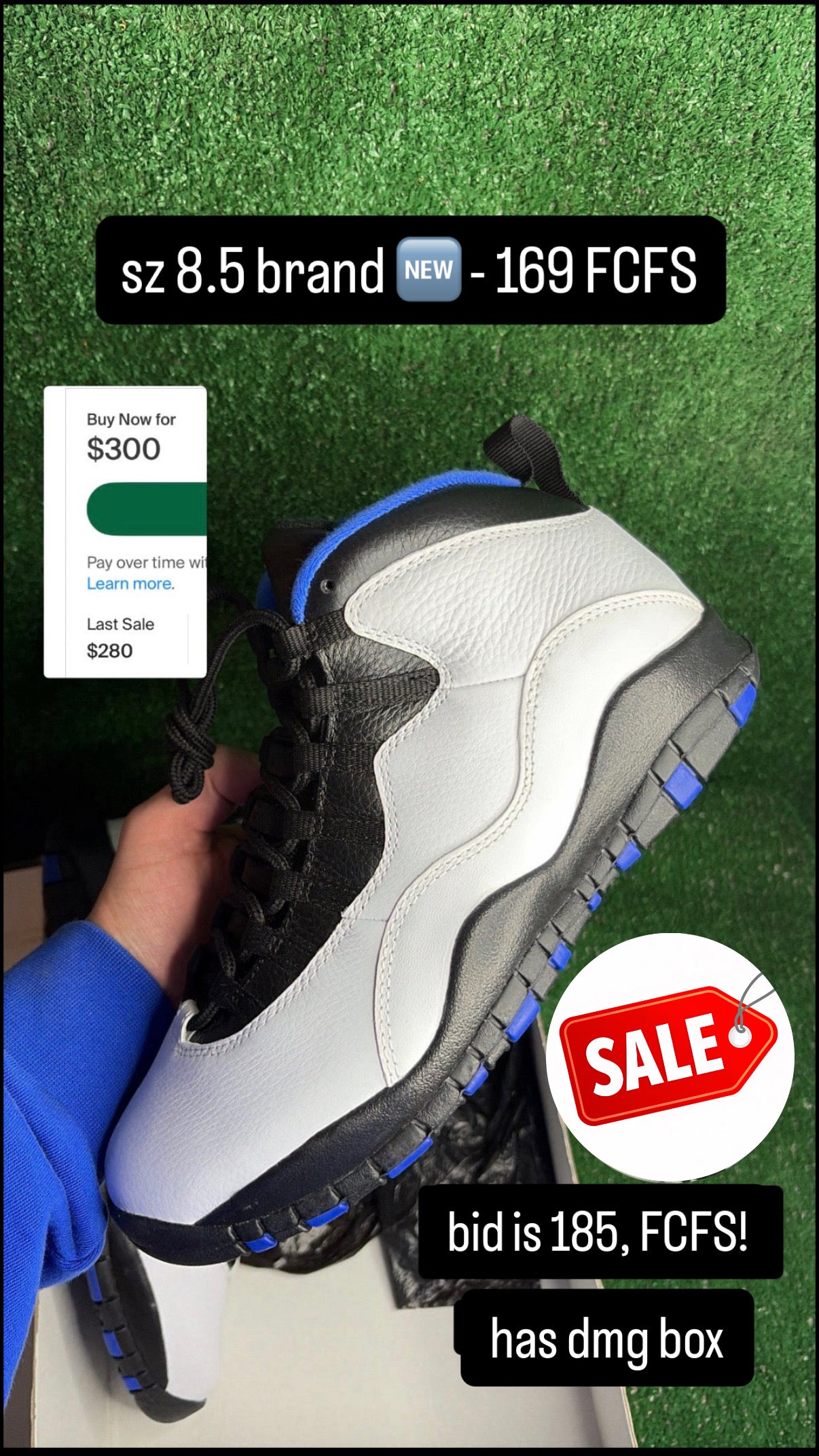 Jordan 10 Orlando Size 8.5