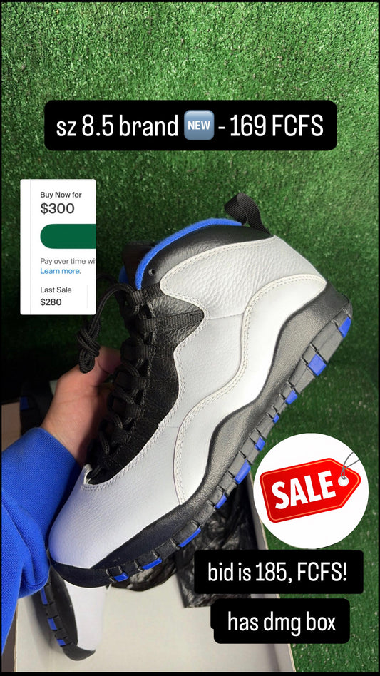 Jordan 10 Orlando Size 8.5